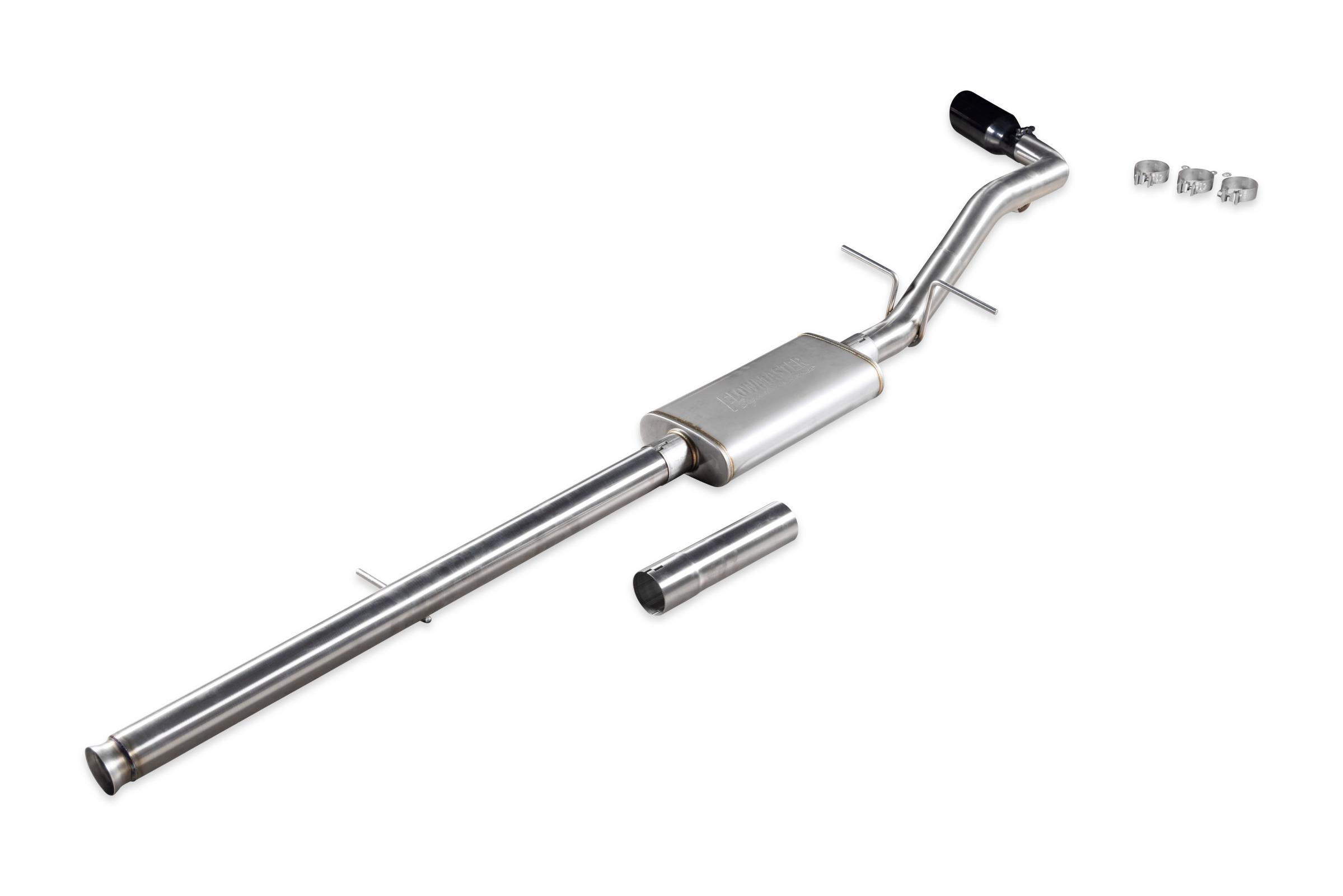Signature Series Exhaust System Fits 2014-2019* (Classic Body) GM 1500 4.3L/5.3L, 304 Stainless Steel, Single Exit Exhaust Flowmaster