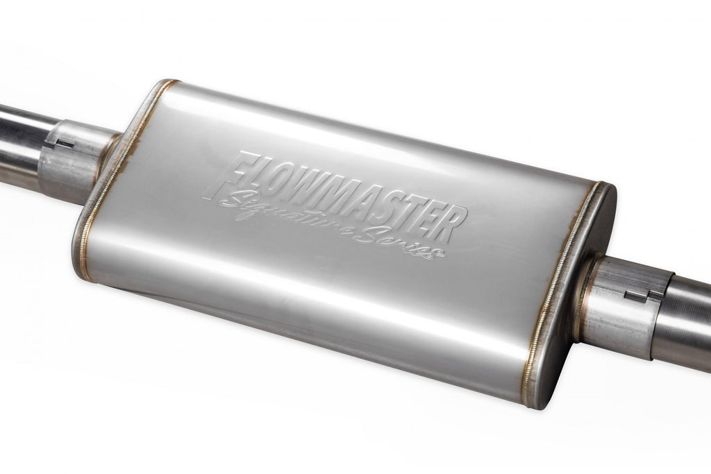 Signature Series Exhaust System Fits 2014-2019* (Classic Body) GM 1500 4.3L/5.3L, 304 Stainless Steel, Single Exit Exhaust Flowmaster