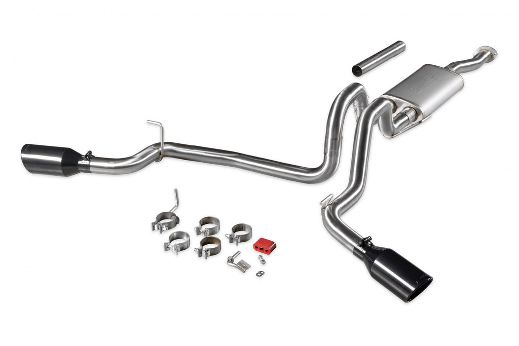 Signature Series Exhaust System Fits 2016-2023 Toyota Tacoma 3.5L 2/4 Wheel Drive, All Wheelbases, 304 Stainless Steel, Dual Side Exit Exhaust Flowmaster