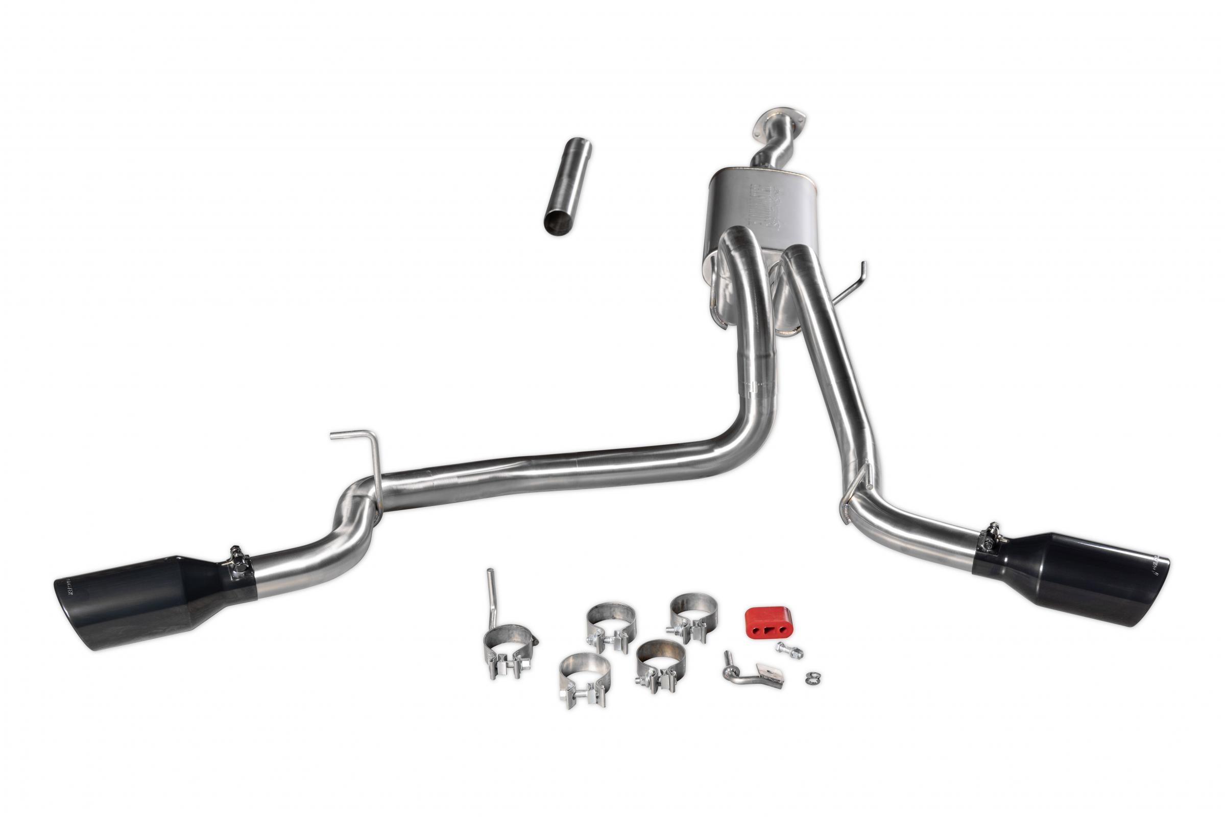 Signature Series Exhaust System Fits 2016-2023 Toyota Tacoma 3.5L 2/4 Wheel Drive, All Wheelbases, 304 Stainless Steel, Dual Side Exit Exhaust Flowmaster