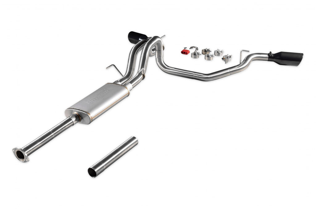 Signature Series Exhaust System Fits 2016-2023 Toyota Tacoma 3.5L 2/4 Wheel Drive, All Wheelbases, 304 Stainless Steel, Dual Side Exit Exhaust Flowmaster