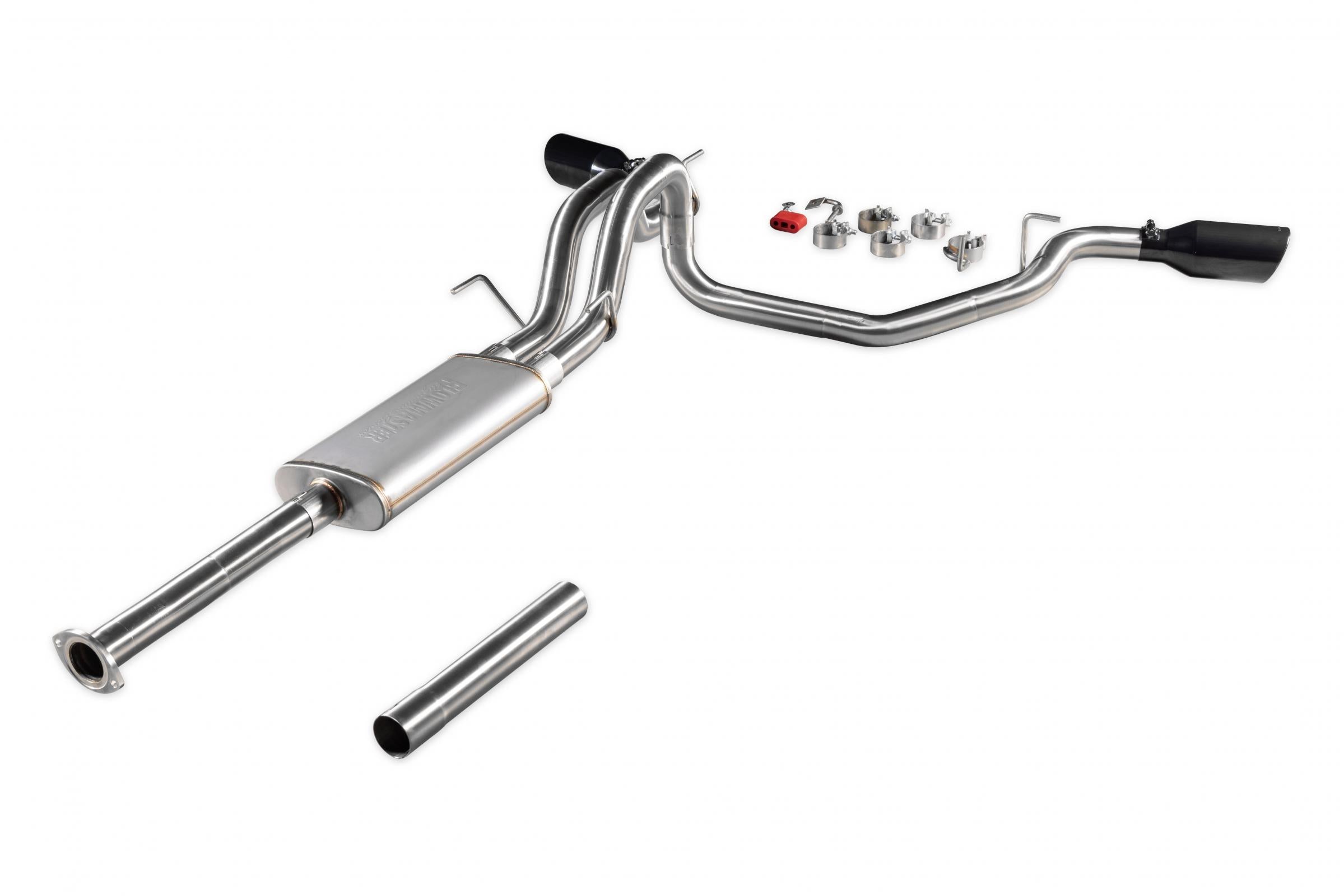 Signature Series Exhaust System Fits 2016-2023 Toyota Tacoma 3.5L 2/4 Wheel Drive, All Wheelbases, 304 Stainless Steel, Dual Side Exit Exhaust Flowmaster