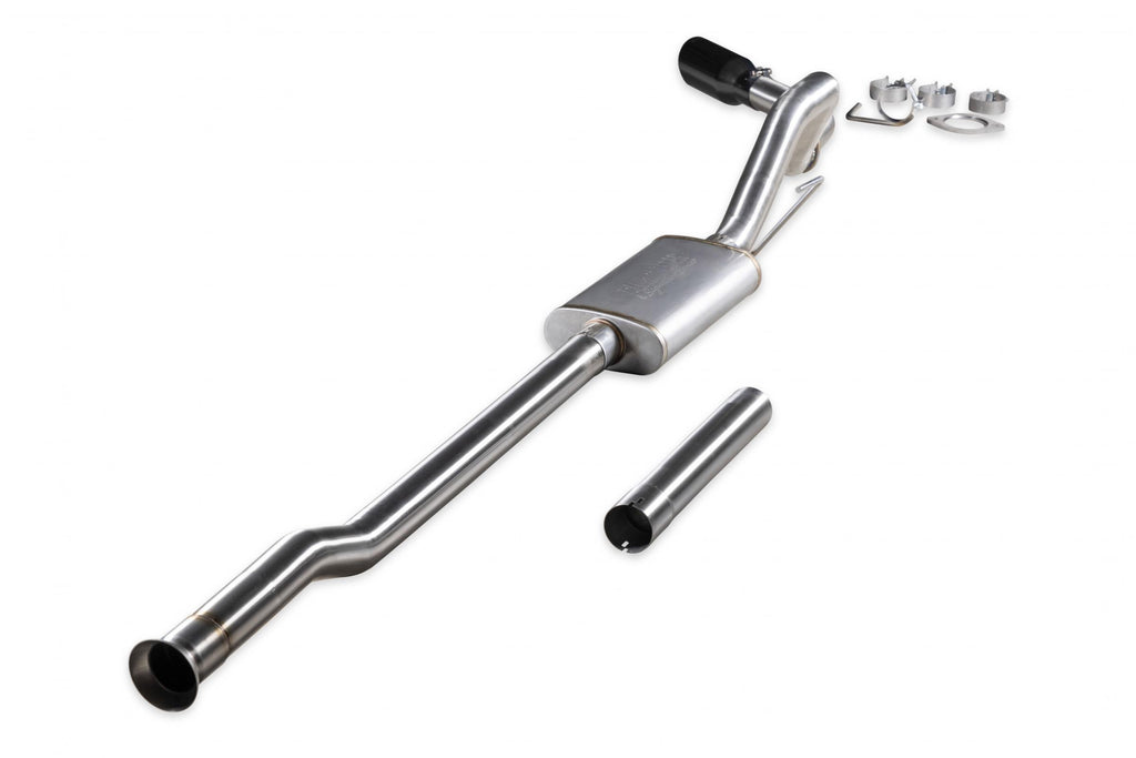 Signature Series Exhaust System Fits 2021-2025 Ford F-150 2.7, 3.5, 5.0-Liter, Signature Series Cat-Back, 304 Stainless Steel, Single Exit Exhaust Flowmaster