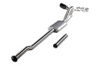 Signature Series Exhaust System Fits 2021-2025 Ford F-150 2.7, 3.5, 5.0-Liter, Signature Series Cat-Back, 304 Stainless Steel, Single Exit Exhaust Flowmaster