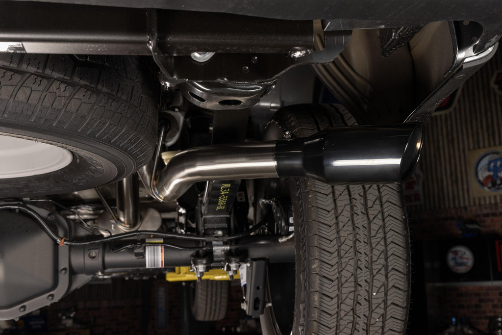Signature Series Exhaust System Fits 2021-2025 Ford F-150 2.7, 3.5, 5.0-Liter, Signature Series Cat-Back, 304 Stainless Steel, Single Exit Exhaust Flowmaster