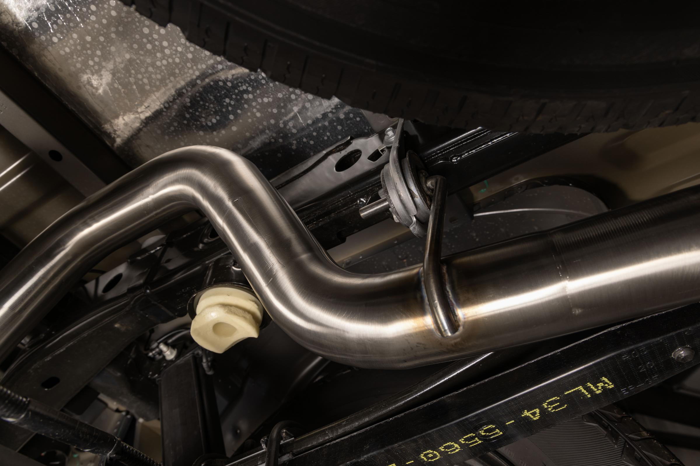 Signature Series Exhaust System Fits 2021-2025 Ford F-150 2.7, 3.5, 5.0-Liter, Signature Series Cat-Back, 304 Stainless Steel, Single Exit Exhaust Flowmaster