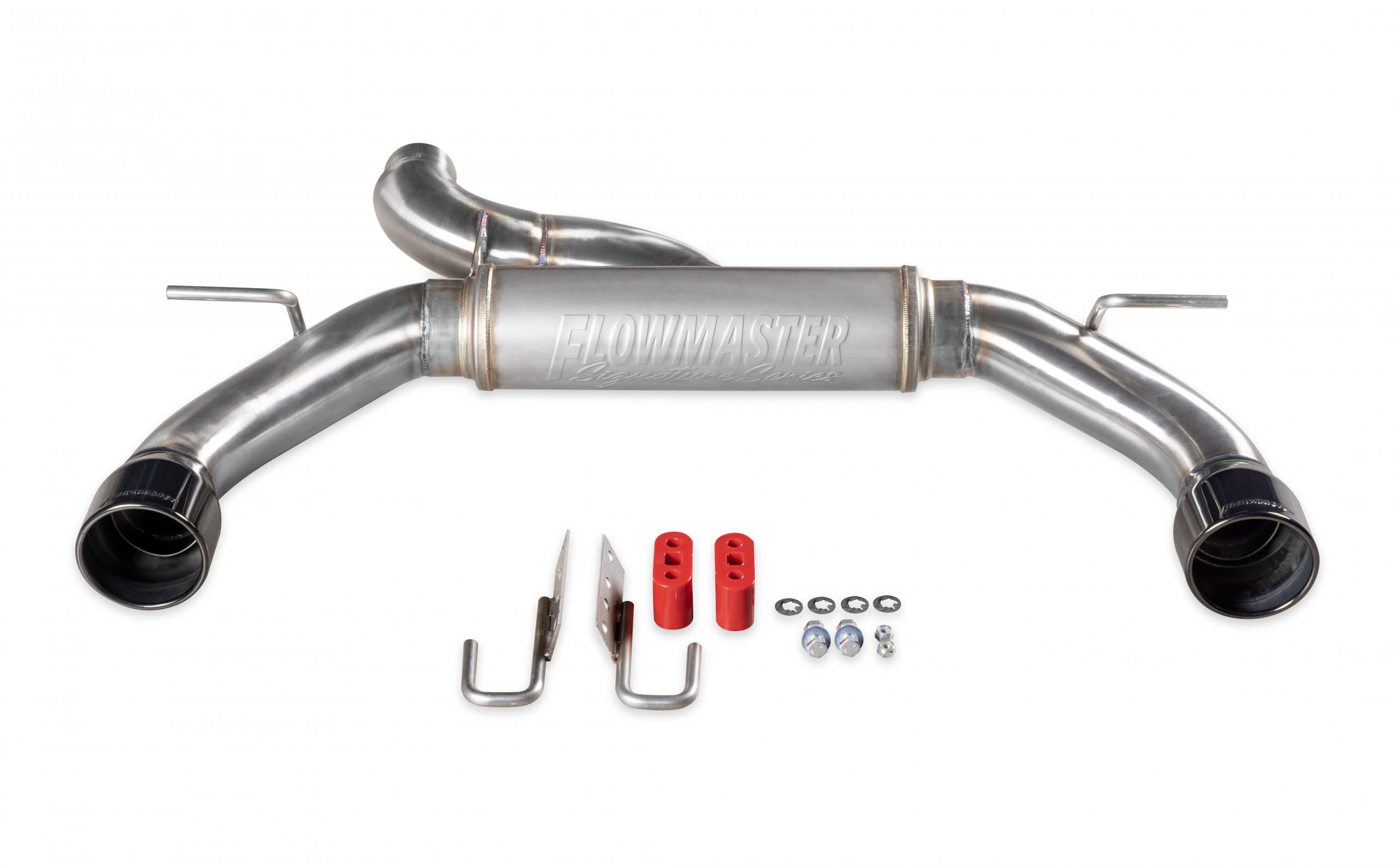 Signature Series Exhaust System Fits 2021-2025 Ford Bronco 2.3/2.7-Liter, Axle-Back, 304 Stainless Steel, Dual Rear Exit Exhaust Flowmaster
