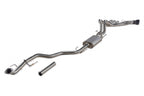 Signature Series Cat-Back Exhaust System Fits 2024-2025 Toyota Tacoma 2.4-Liter, All Wheelbases, Signature Series Dual Out Same Side Cat-Back Exhaust System, 304 Stainless Steel – Moderate Sound Flowmaster