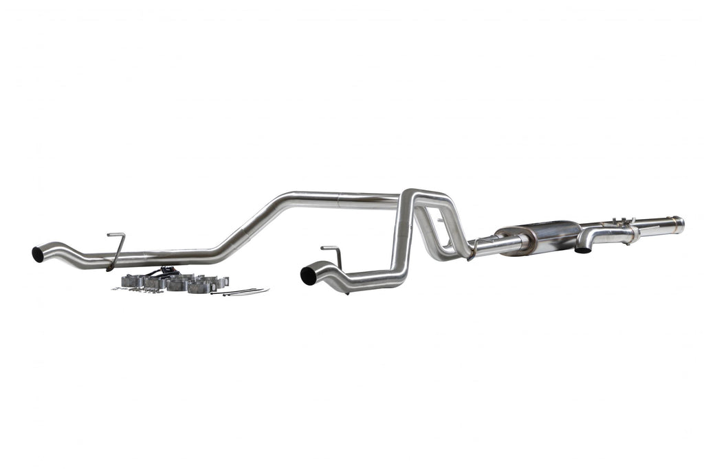 Signature Series Cat-Back Exhaust System Fits 2024-2026 GM 1500 6.2-Liter, Signature Series Cat-Back Exhaust System, With Active Valve, 304 Stainless Steel Flowmaster