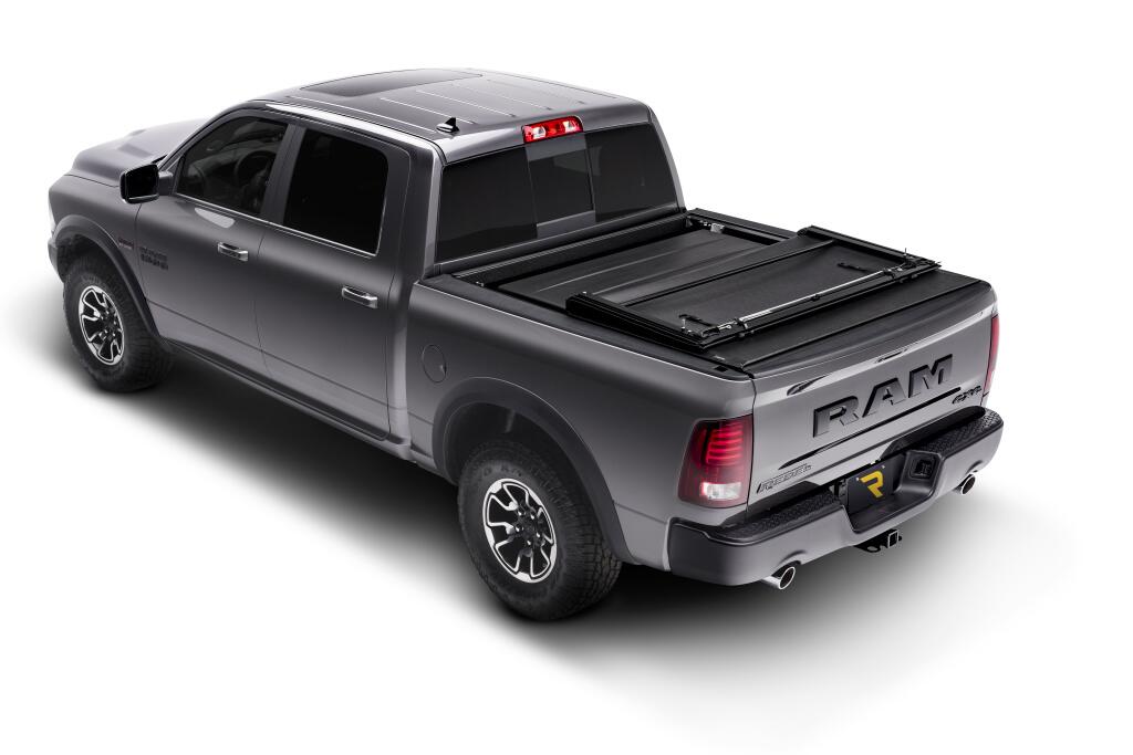 Deuce Tonneau Cover Black 2009-2018 (2019-2024 Classic) Ram 1500/2010-2025 2500/3500 6 Foot 4 Inch Bed without RamBox Truxedo
