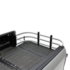 Silver BedXtender HD Tailgate Bed Extender Max Truck Bed Extender 19-26 Silverado/Sierra 1500 22 Silverado LTD/Sierra Limited 20-26 Silverado/Sierra 2500/3500 Excl models with Multipro Tailgate Standard Bed AMP Research