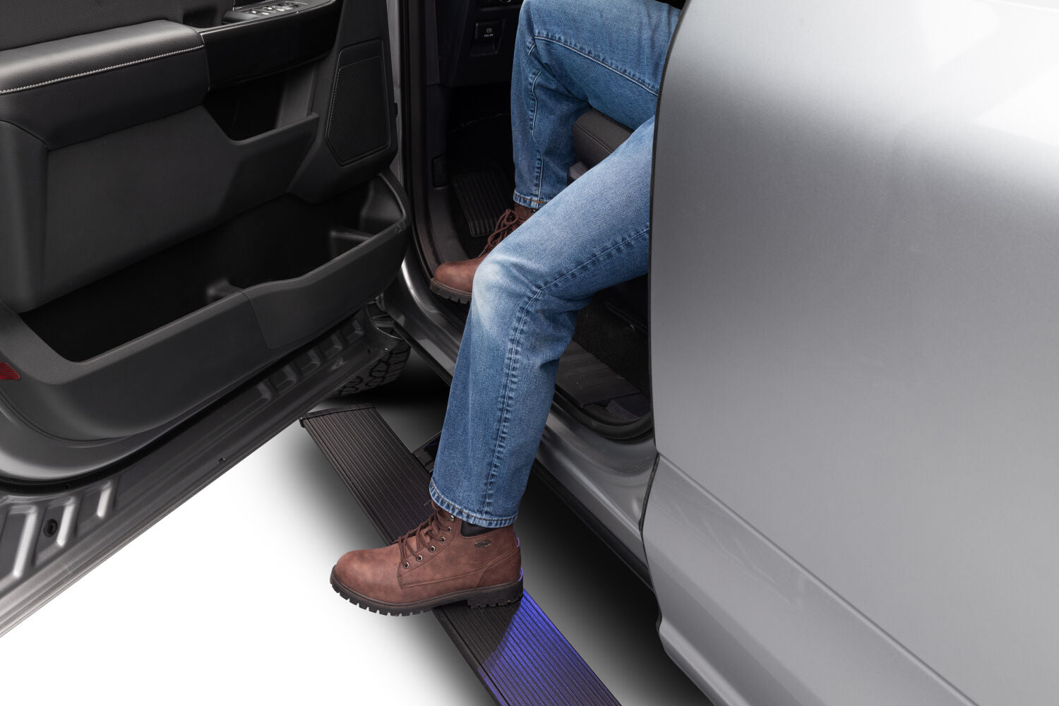 PowerStep Electric Running Boards For 2004-2018 Ford F-150 2006-2008 Lincoln Mark LT All Cabs AMP Research