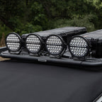 Go Rhino Blackout Series Lights 9 Inch Round Single LED Spot Light Kit W/Daytime Running Lights Black 2026-2026 Chevrolet Suburban 2026-2026 Chevrolet Tahoe Go Rhino
