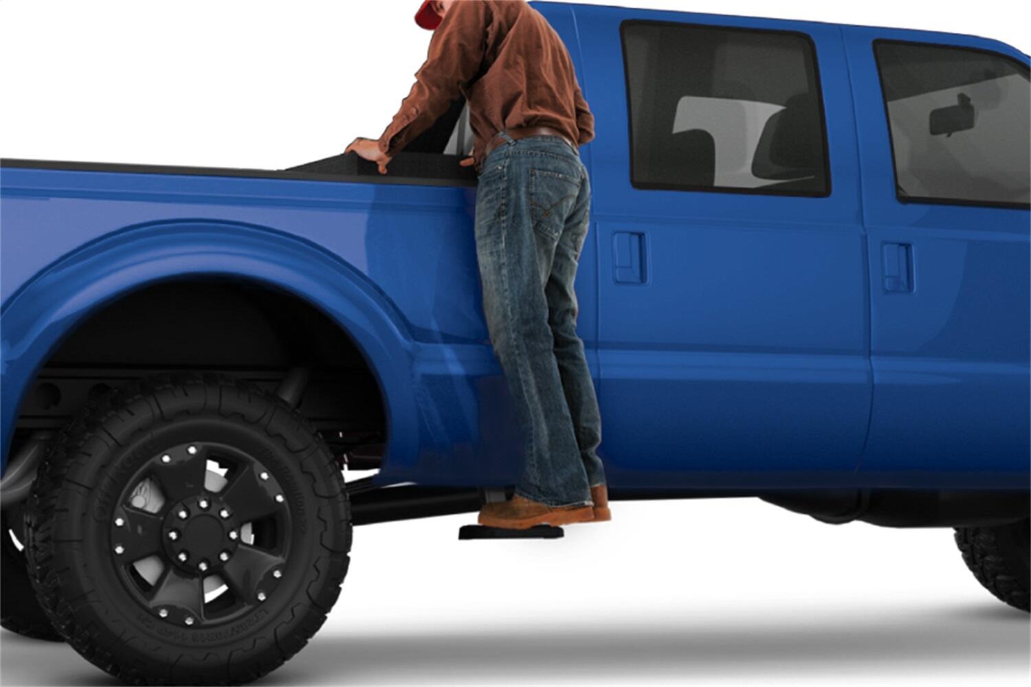 BedStep2 Retractable Truck Bed Side Step For 15-24 Ford F-150 AMP Research