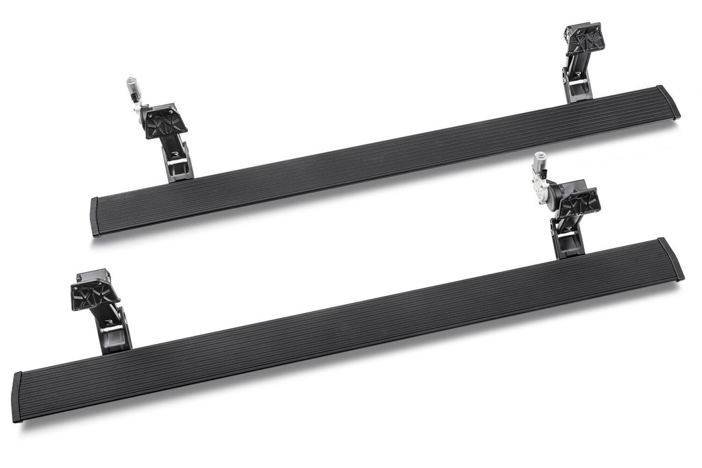 PowerStep Electric Running Boards Plug N Play System For 21-24 Ford F-150 Hybrid EV-GAS 22-24 Ford F-150 Lightning AMP Research
