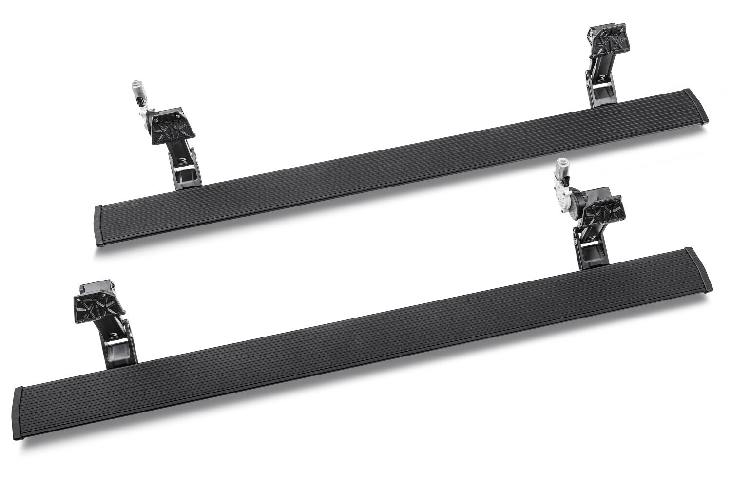 PowerStep Electric Running Boards Plug N Play System For 21-24 Ford F-150 Hybrid EV-GAS 22-24 Ford F-150 Lightning AMP Research