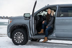 PowerStep Electric Running Boards Plug N Play System For 2019-2021 Silverado/Sierra 1500 22 Silverado LTD/Sierra Limited 20-22 Silverado/Sierra 2500/3500 Double and Crew Cab AMP Research