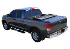 Deuce Tonneau Cover Black 2022-2026 Toyota Tundra 5 Foot 7 Inch Bed with Deck Rail System Truxedo