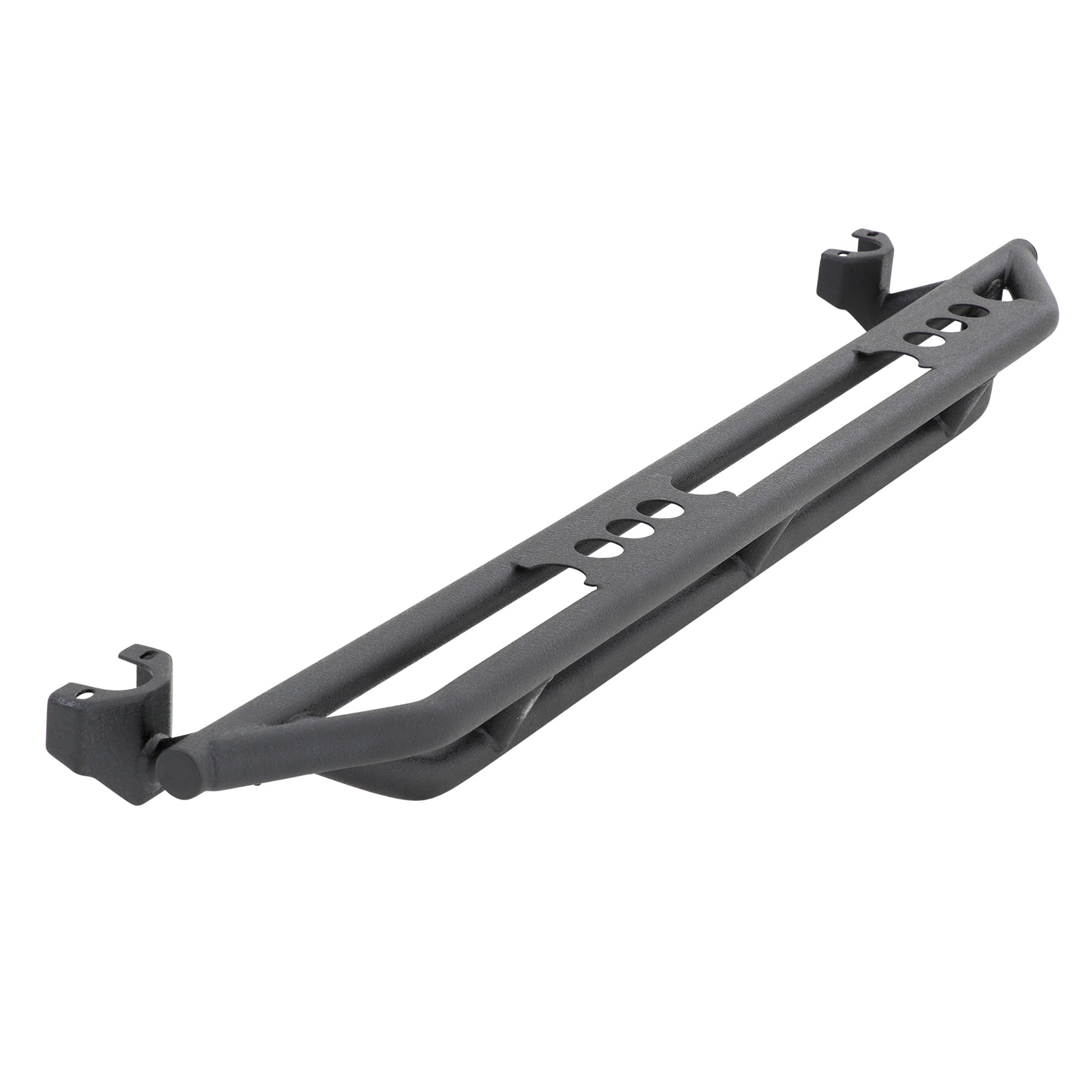 SRC Side Armor Rocker Panel Guard Black Textured 07-18 Wrangler JK 4 Door Smittybilt