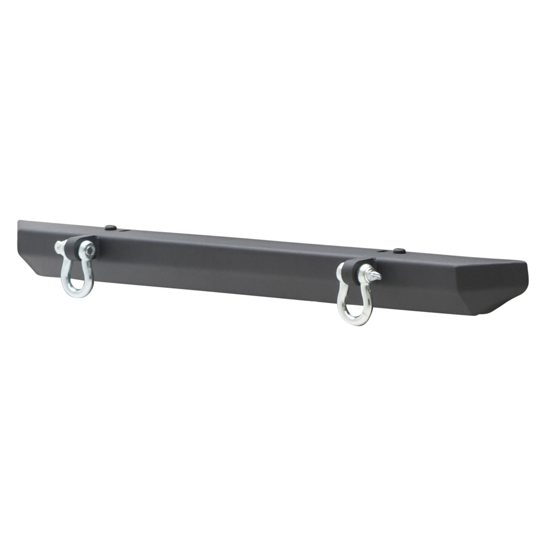 SRC Classic Front Bumper W/ D Rings Black Textured 76-06 Wrangler CJ/YJ/TJ/LJ Smittybilt