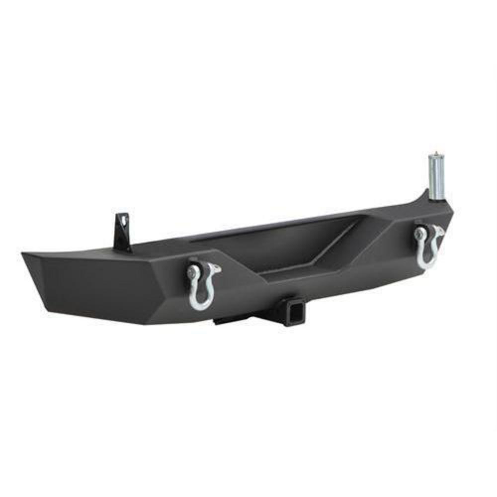 XRC RR Bumper W Hitch Black 07-18 Wrangler JK 2/4Door Smittybilt