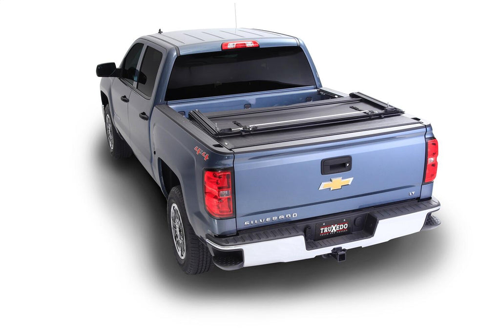 Deuce Tonneau Cover Black 2014-2018 (2019 Legacy/Limited) Silverado/Sierra 1500/2015-2019 2500 HD/3500 HD 6 Foot 6 Inch Bed Truxedo