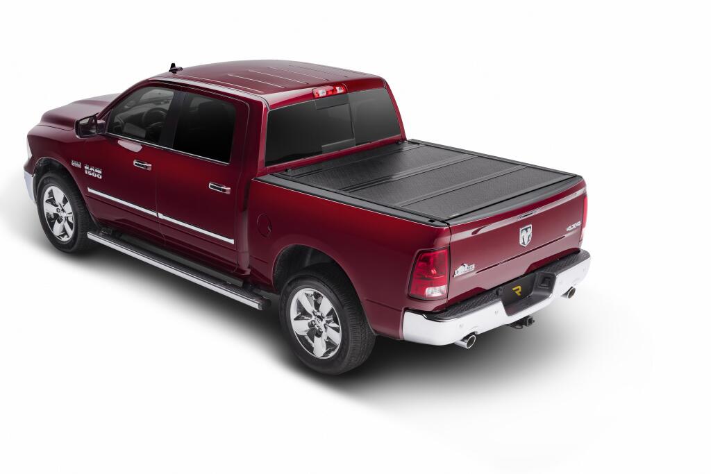 BAKFlip F1 Hard Folding Truck Bed Cover 2002-2018 (2019-2024 Classic) Ram 1500/2003-2024 2500/3500 6 Foot 4 Inch Bed without RamBox BAK