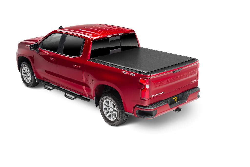 Deuce Tonneau Cover Black 2019 (New Body Style)-2026 Silverado/Sierra (without CarbonPro Bed) 5 Foot 9 Inch Bed Truxedo