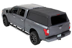 Supertop Truck Bed Cap 2 For Nissan 2004-2024 Titan 6.5 Foot Black Diamond PVC Coated Sailcloth No Drill Bestop