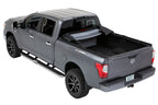 Supertop Truck Bed Cap 2 For Nissan 2004-2024 Titan 6.5 Foot Black Diamond PVC Coated Sailcloth No Drill Bestop