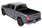 Supertop Truck Bed Cap 2 For Nissan 2004-2024 Titan 6.5 Foot Black Diamond PVC Coated Sailcloth No Drill Bestop