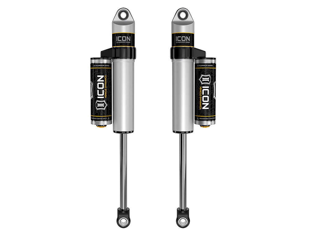 2019-2023 GM 1500 0-2 Inch Lift Rear 2.5 Vs Piggyback Reservoir Shocks Pair Icon Vehicle Dynamics