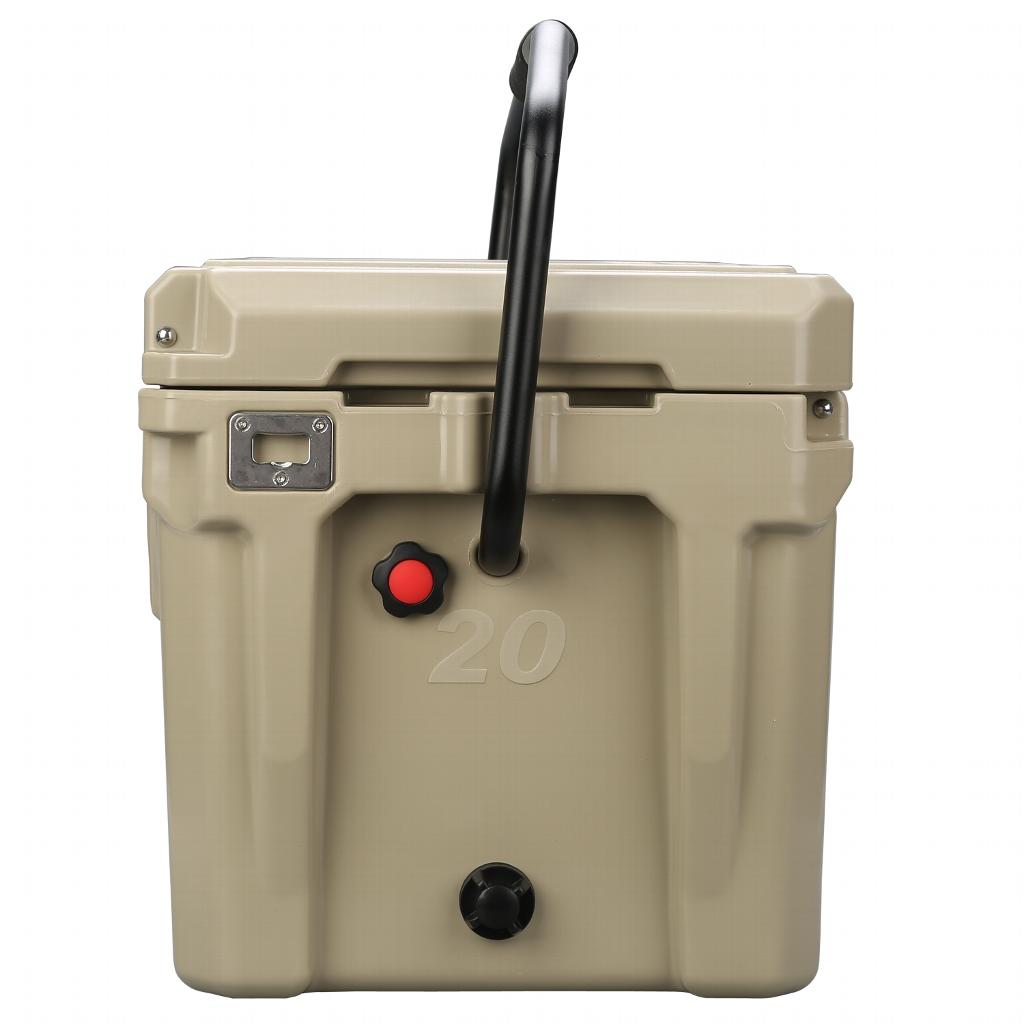Sportsman Cooler 20 Quart Beige Bulldog Winch