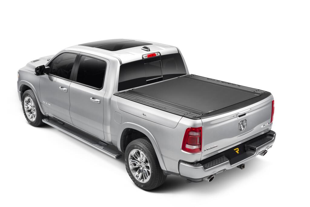 Revolver X4s Hard Rolling Truck Bed Cover 2012-2018 (2019-2024 Classic) Ram 5 Foot 7 Inch Bed with RamBox BAK