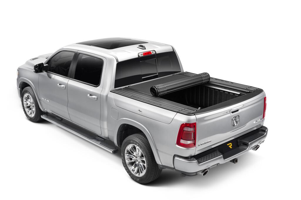 Revolver X4s Hard Rolling Truck Bed Cover 2012-2018 (2019-2024 Classic) Ram 5 Foot 7 Inch Bed with RamBox BAK