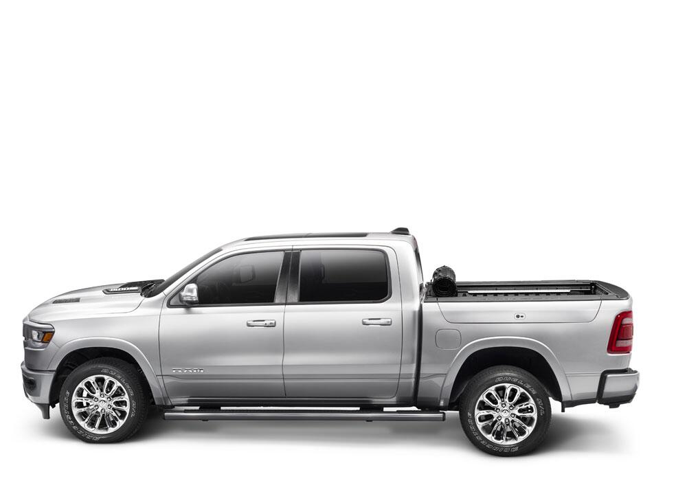 Revolver X4s Hard Rolling Truck Bed Cover 2012-2018 (2019-2024 Classic) Ram 5 Foot 7 Inch Bed with RamBox BAK
