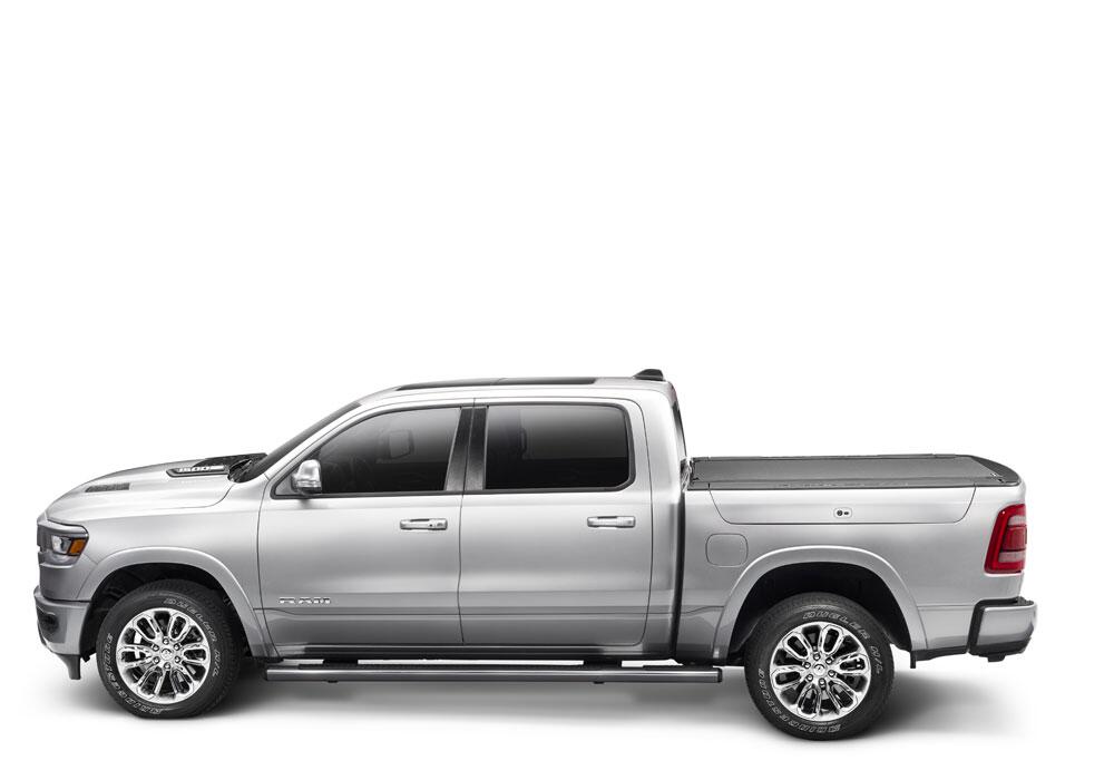 Revolver X4s Hard Rolling Truck Bed Cover 2012-2018 (2019-2024 Classic) Ram 5 Foot 7 Inch Bed with RamBox BAK
