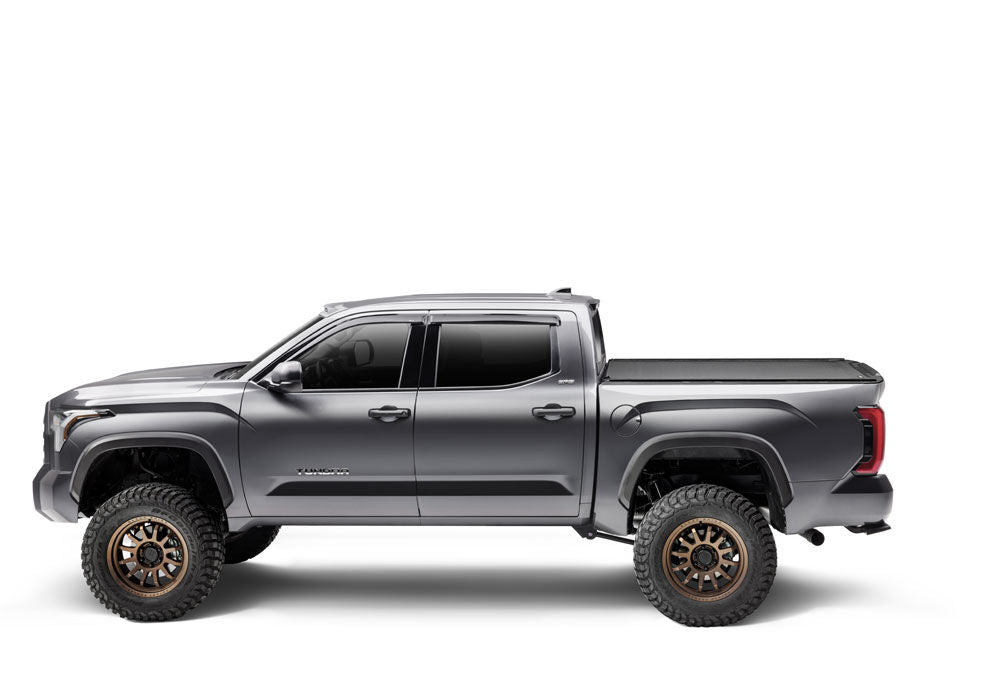 Revolver X4ts Hard Rolling Truck Bed Cover 2022-2026 Toyota Tundra 6 Foot 7 Inch Bed with or without Deck Rail System without Trail Special Edition Storage Boxes BAK