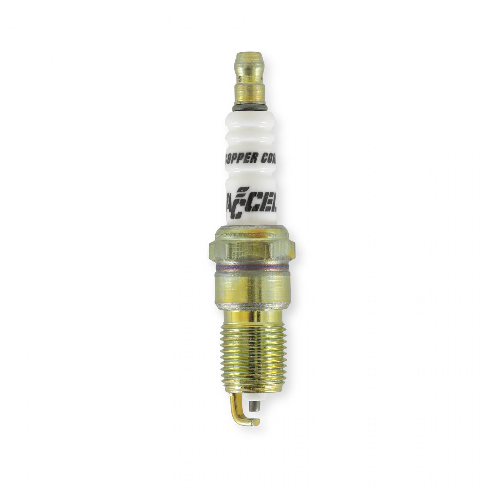 Ignition Upgrade Kit- 1998-2008 Ford 4.6L/5.4L/6.8L 2-Valve, Yellow 8-Pack Includes 8-Pack Of Hp Copper Spark Plugs (P/N 8196) & 8-Pack Of Igniiton Coils (P/N 140032-8) ACCEL