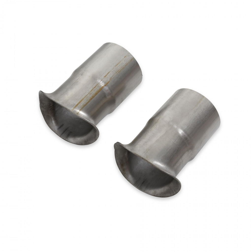 U-Fit Dual Exhaust Kit 16 Pc. Universal Dual Exhaust Tubing Kit 2.50-Inch Mandrel-Bent 409 Stainless Steel Tubing Flowmaster
