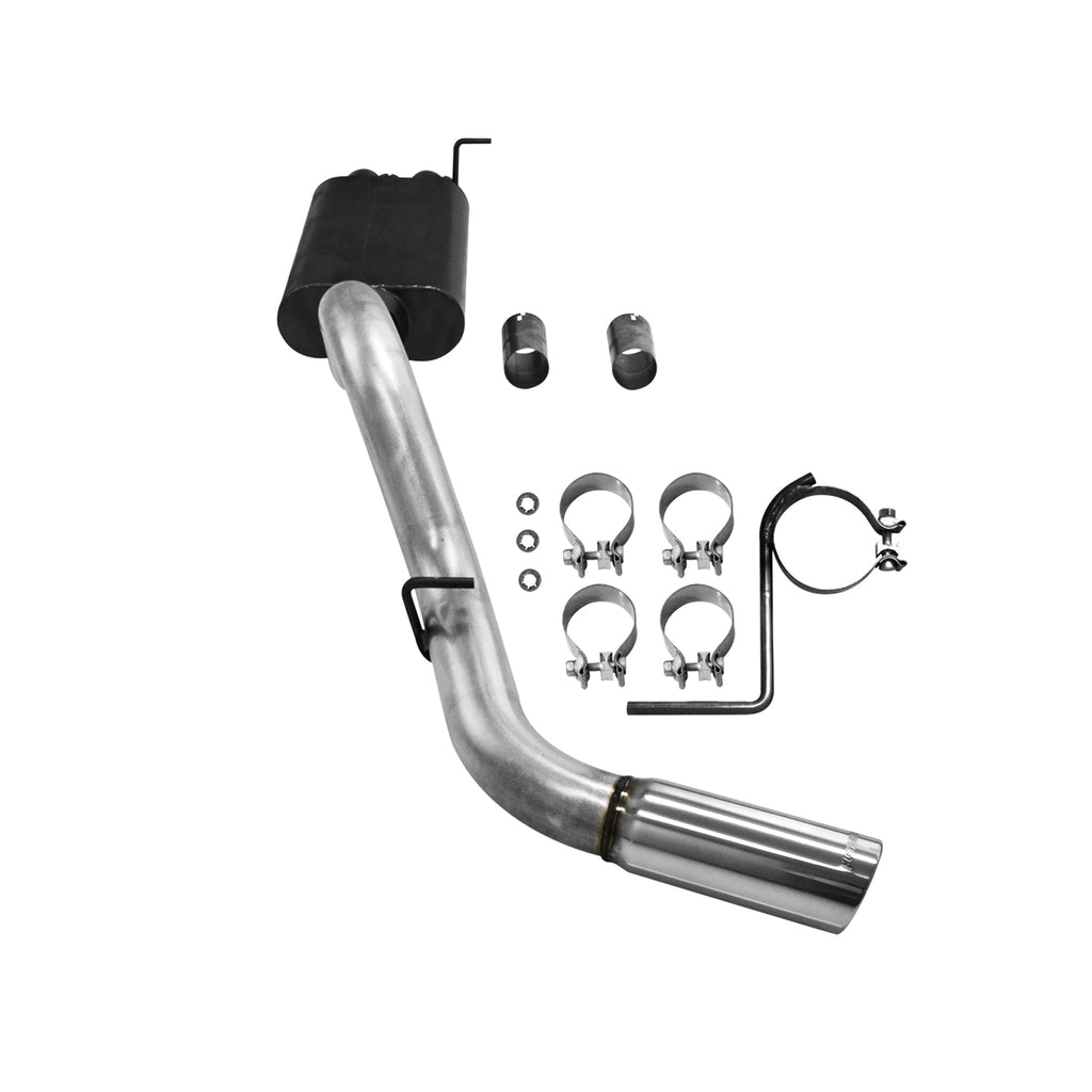 American Thunder Cat-Back Exhaust System 2001-2006 (2007 Classic) Silverado/Sierra 2500Hd/3500Hd With 6.0L Or 8.1L Engine With Dual Inlet Muffler. Stainless Steel Aggressive Sound Flowmaster