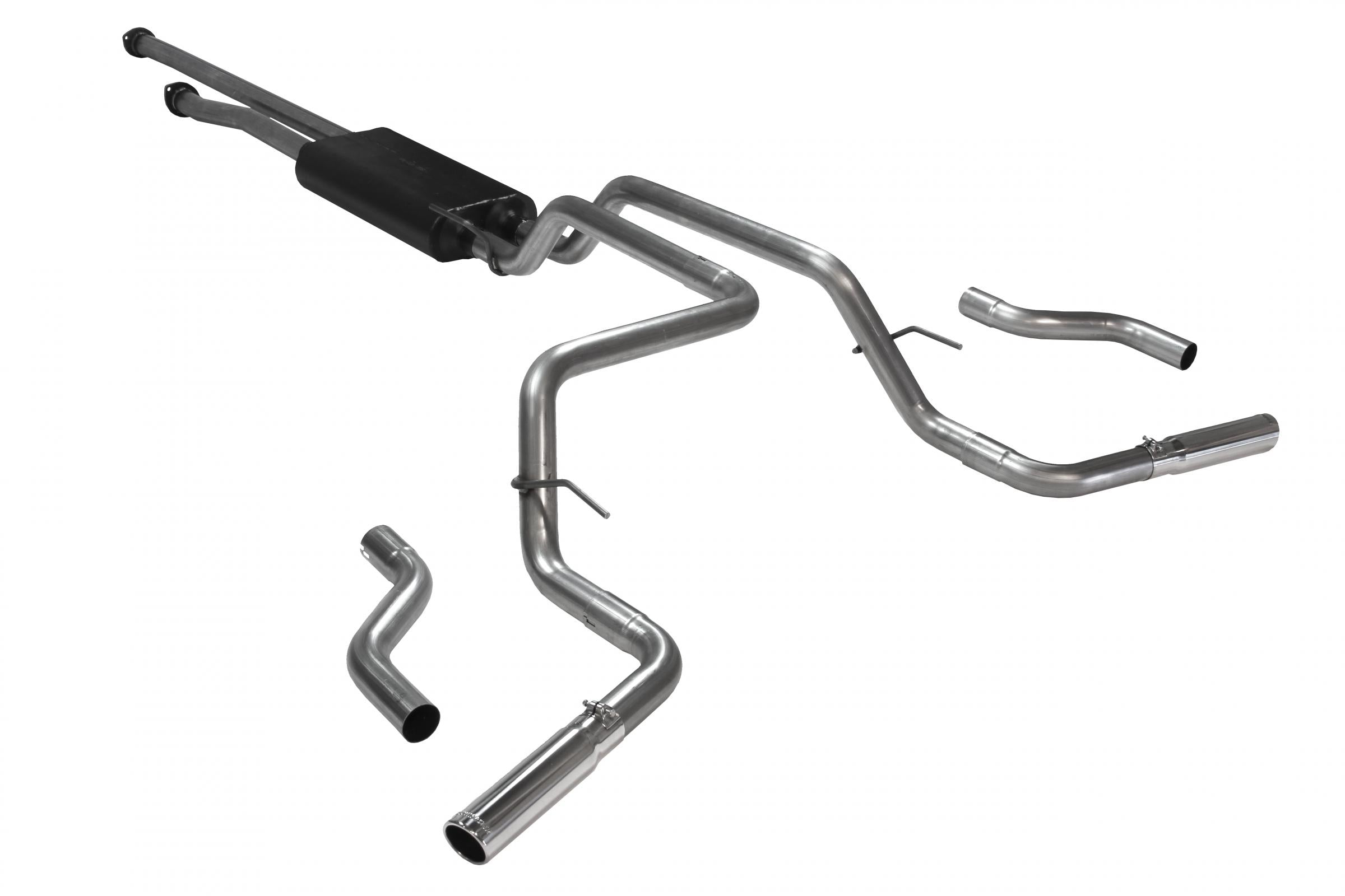 Force Ii Cat-Back Exhaust System 2009-2021 Toyota Tundra 4.6L, 4.7L And 5.7L Engines Moderate Sound Flowmaster