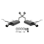Force Ii Cat-Back Exhaust System Fits 2011-2021 Jeep Grand Cherokee 3.6, 5.7-Liter, Force Ii Cat-Back 2.5 Inch Stainless Steel Exhaust System, Dual Out Rear Exit Flowmaster