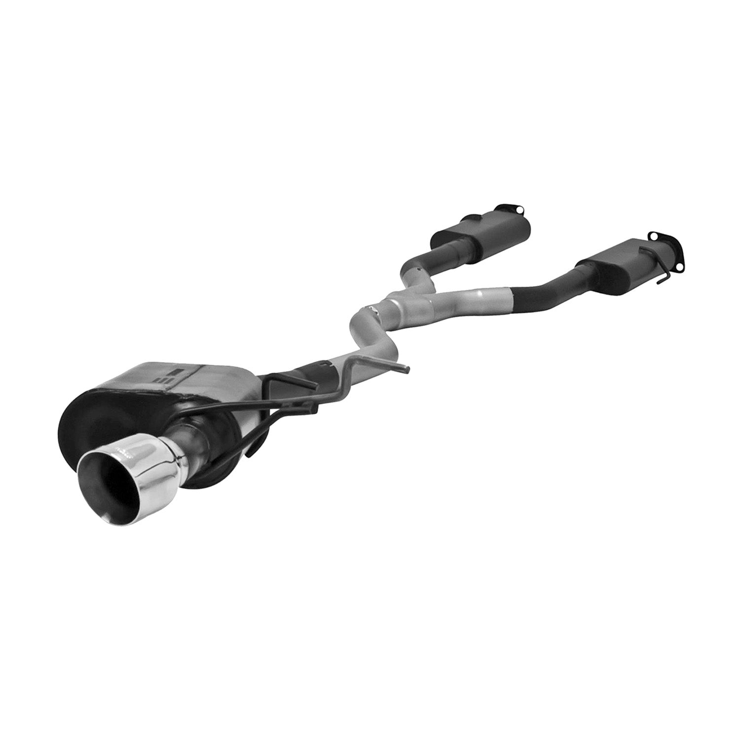 Force Ii Cat-Back Exhaust System Fits 2011-2022* Jeep Grand Cherokee (*2022 Grand Cherokee Wk Only) 3.6-Liter, Flow Fx Cat-Back 2.5 Inch Stainless Steel Exhaust System, Single Out Rear Exit Flowmaster