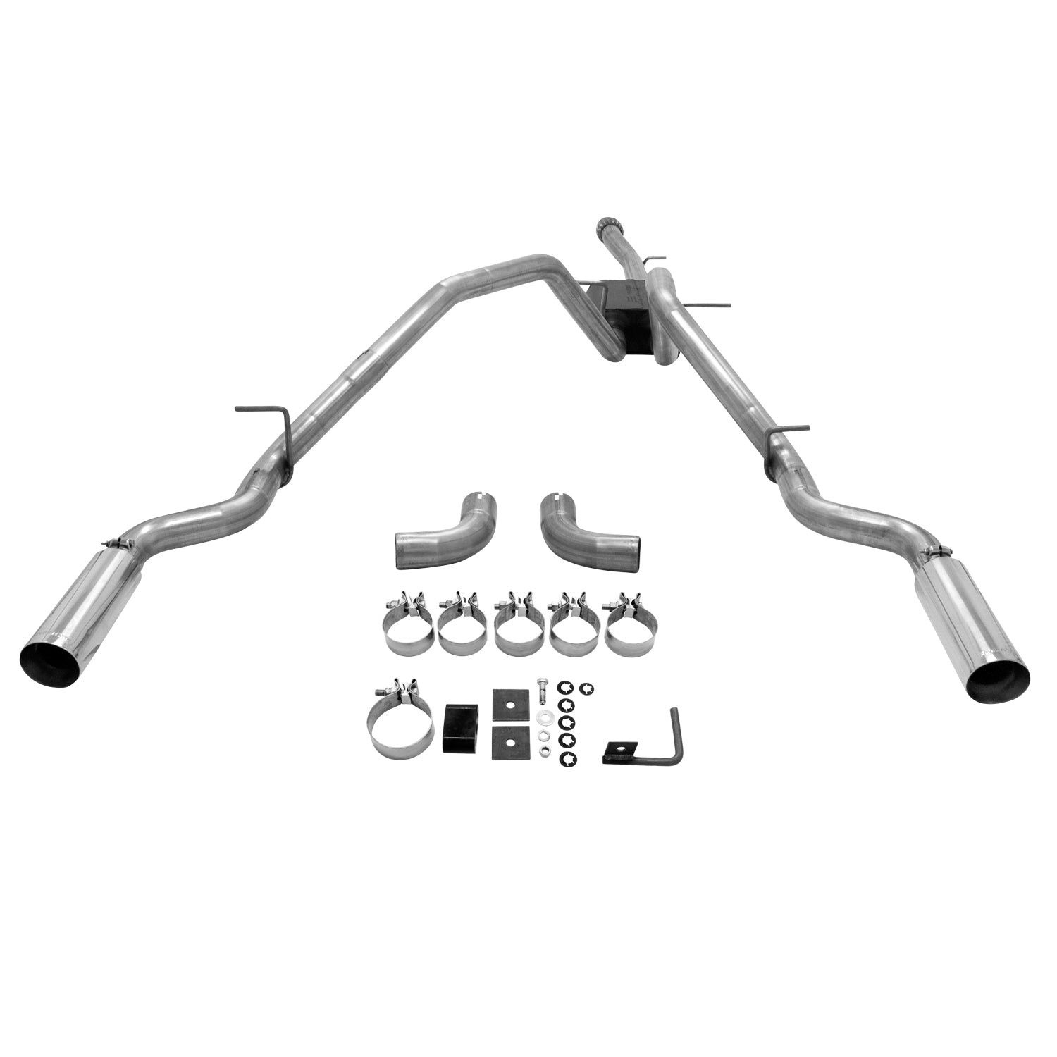 American Thunder Cat-Back Exhaust System 2014-2019 (Classic Body) Silverado/Sierra 1500 4.3L & 5.3L Engines Aggressive To Moderate Sound Flowmaster