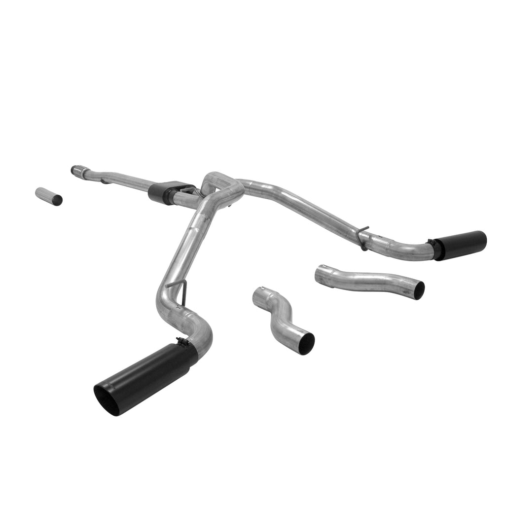 Outlaw Cat-Back Exhaust System Fits 2014-2019 (Classic Body) Chevrolet Silverado 1500/Gmc Sierra 1500 Crew Cab And Double Cab Models With 4.3L Or 5.3L Engine Aggressive Sound Flowmaster