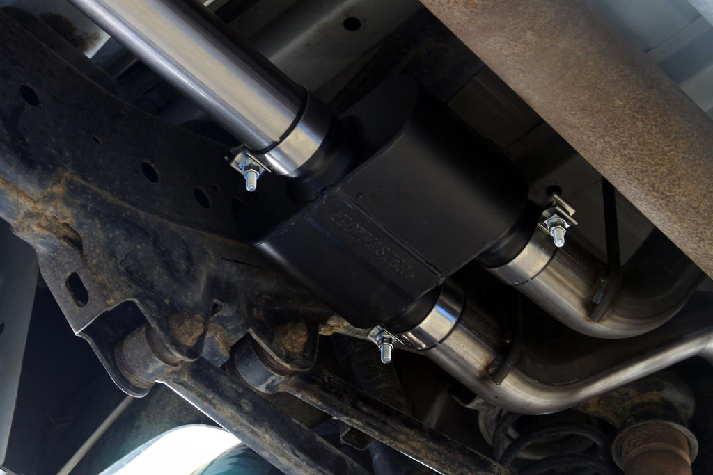 Outlaw Cat-Back Exhaust System 2009-2024 (Classic Body) Ram 1500, 4.7L, 5.7L Hemi, Std Cab 8' Bed, Crew Cab 5'7 Inch Bed Quad Cab/6'4 Inch Bed 2/4 Wheel Drive Aggressive Sound Flowmaster