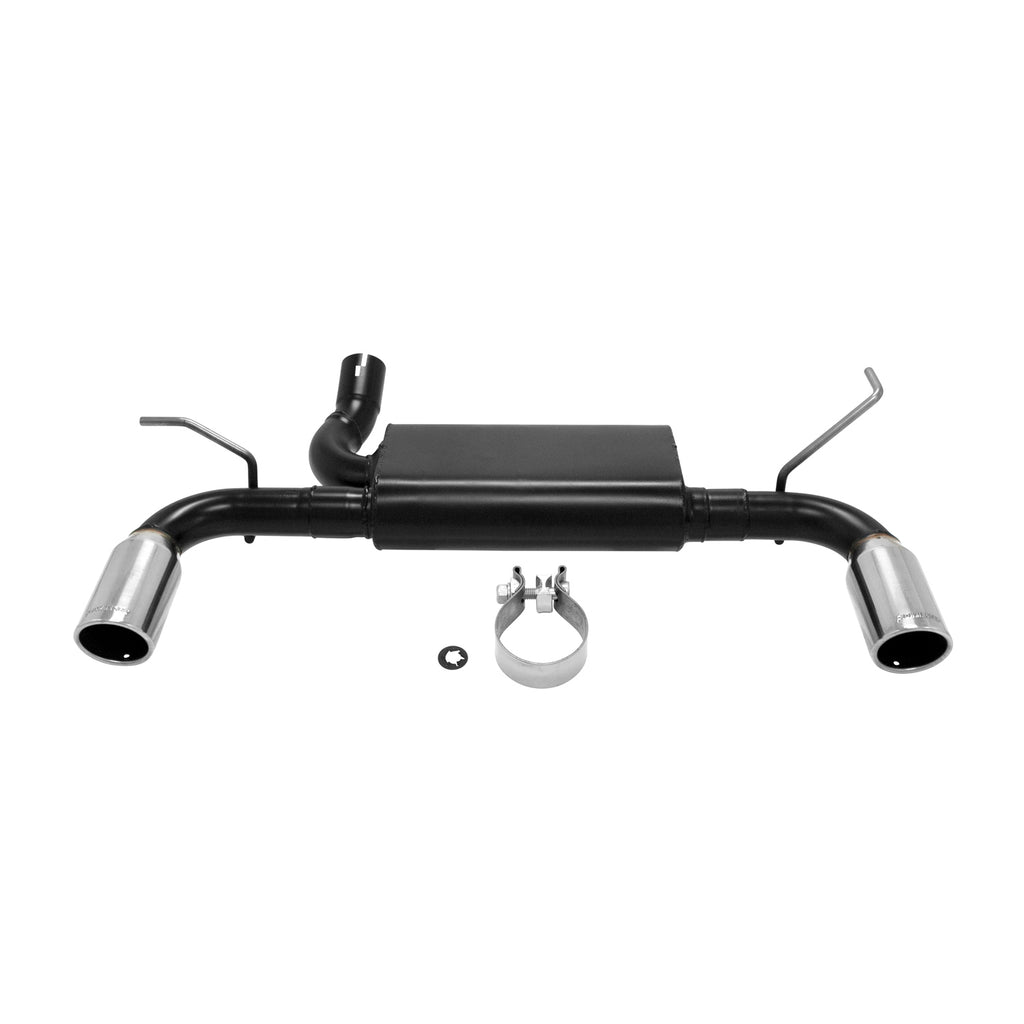 Force Ii Axle-Back Exhaust System 2012-2018 Jeep Wrangler Jk With 3.6L Engine Fits 2Dr And 4 Dr Models Moderate Sound Flowmaster