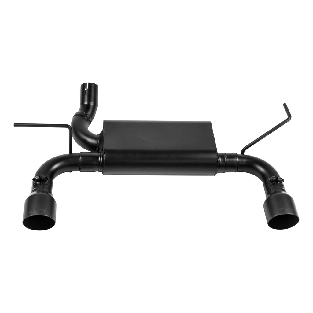 Force Ii Axle-Back Exhaust System 2012-2018 Jeep Wrangler Jk 2 Door And 4 Door With 3.6L Engine Moderate To Mild Sound Flowmaster