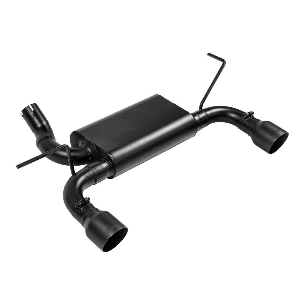 Force Ii Axle-Back Exhaust System 2012-2018 Jeep Wrangler Jk 2 Door And 4 Door With 3.6L Engine Moderate To Mild Sound Flowmaster